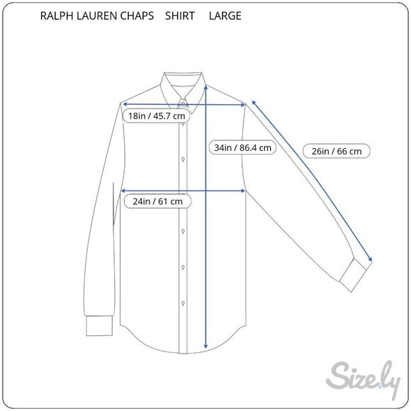 Ralph Lauren Chaps Men Red Striped Long Sleeved Collared Button Down Shirt Large - Picture 3 of 7